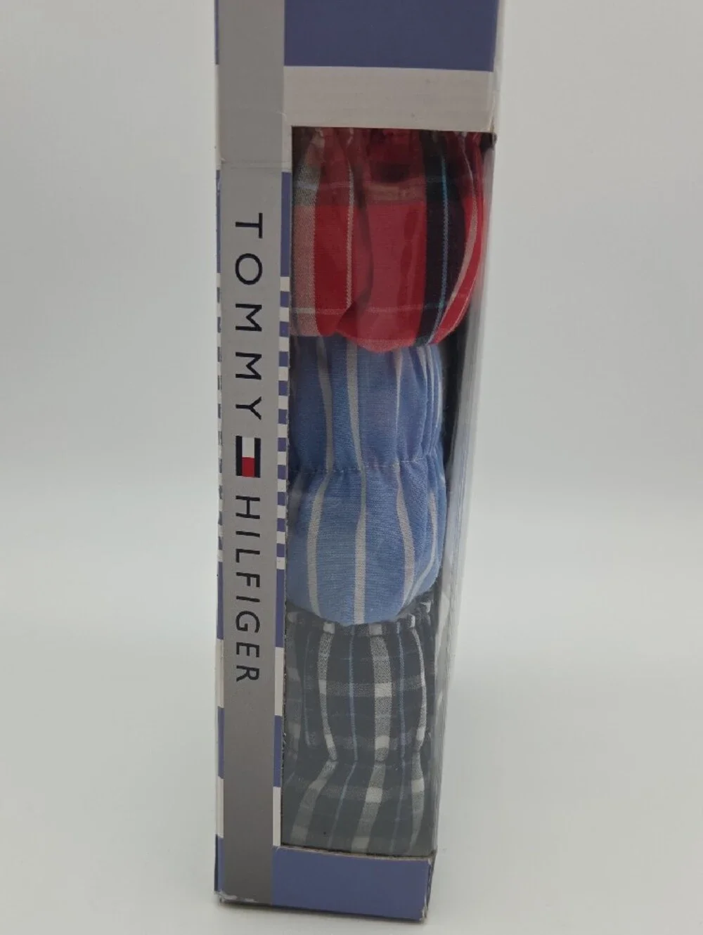 Tommy Hilfiger 3-Pack Cotton Classics Boxers - Red, Blue, Black